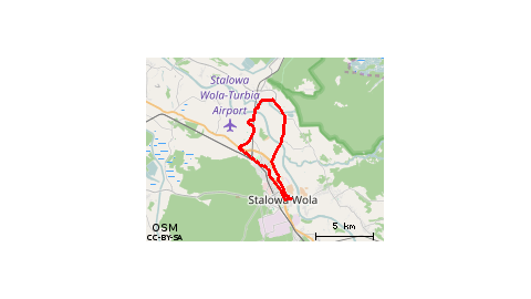 Stalowa Wola - Pilchów (most kolejowy)