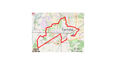 Tarnów-Zgłobice-Mościce-Piaskówka