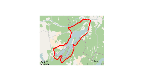 Dookoła jeziora Mausz