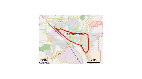 Ciechanów w godzinę.