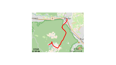 Gdanska street -> Gniewowska street