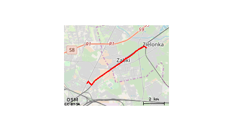 Z Zielonki do MarBike