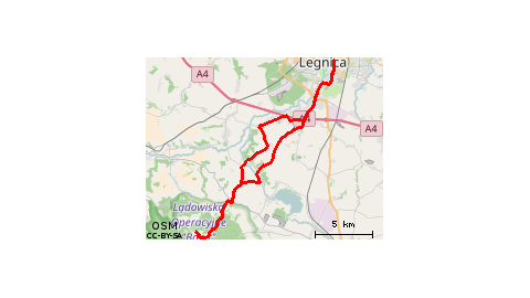 Legnica - Stanisławów - Legnica