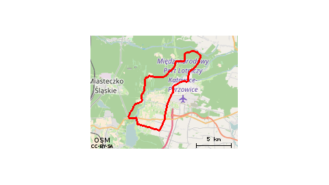 Sączów - Brynica - Bibiela - Zendek - Sączów