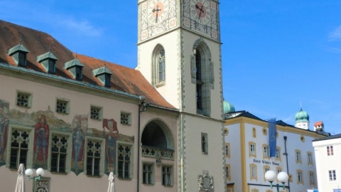 Wzdloz rzek Salzach-Inn-Dunaj