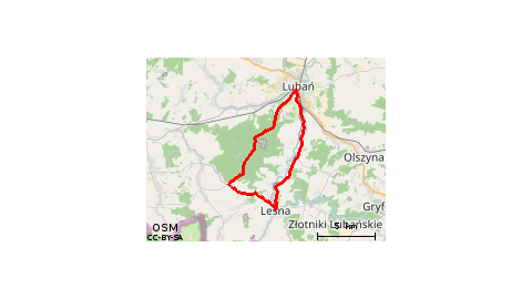 lesna -wielki las lubanski -luban-lesna