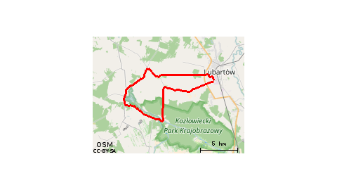 XXII Święto Rowerów 2015  Trasa II