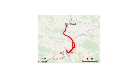 Grybów - Bobowa - Grybów