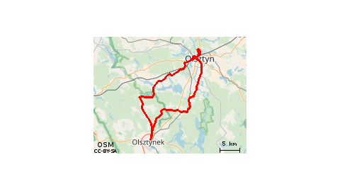 Pętla Olsztynek-Olsztyn