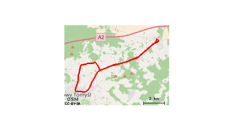 Nowy Tomyśl 5 trasa