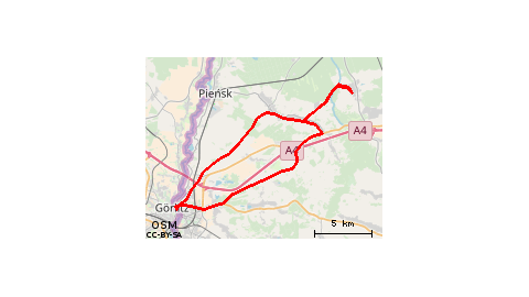 Zgorzelec-Czerwona Woda-Dłużyna-Pokrzywnik-Zgorzelec