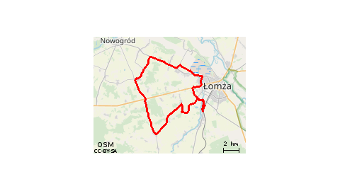 Konarzyce-Kupiski Nowe-Grzymały-Sławiec-Szczepankowo-Łochtynowo-Konarzyce