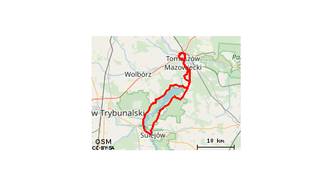 Wokół Zalewu Sulejowskiego Szlakiem Z. Goliata
