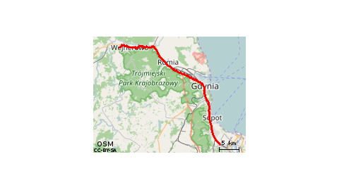 Wejherowo - Reda - Rumia - Gdynia - Sopot - Gdańsk