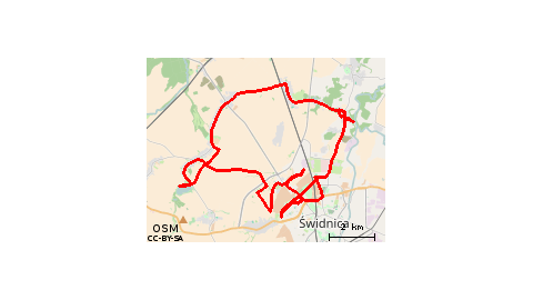 Świdnica-Komorów-Bagieniec-Świdnica