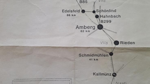 Nuzerow-Bayerisch  Eisenstein-Lohberg-Kótzting-Zandt-Schoendorf-Falkenstein-Regensburg
