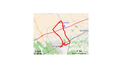 Żyrardów - Baranów - Drzewicz