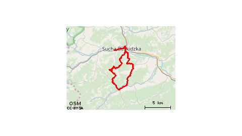 Sucha Beskidzka - Zawoja 
