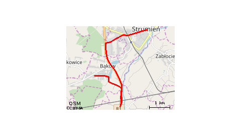 Bąków - Strumień 