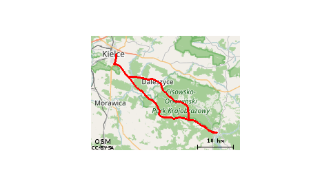 Kielce - Raków- Kielce