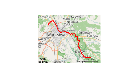 Młociny - Miedzeszyn - Otwock - Pogorzel