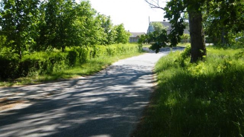 Z Ustki nad jezioro Gardno