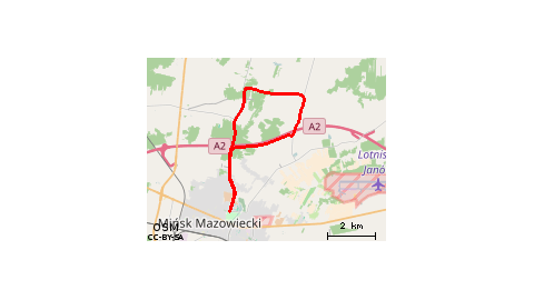 Mińsk Mazowiecki-Mistów- Dłużka - Mińsk
