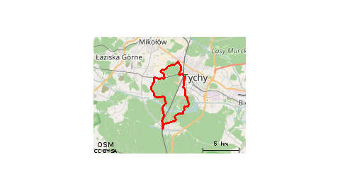 Tychy Żwaków_Tychy Paprocany_Kobiór_Gostyń Bunkier_Wyry_Tychy_Wilkowyje_Tychy Żwaków 