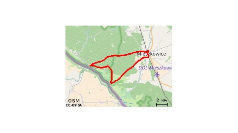 Mieszkowice - Czelin - Mieszkowice