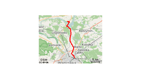 Warszawa - Nieporęt - Dosin