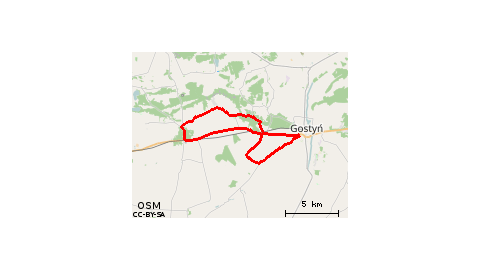 Gostyń -okolice 32km