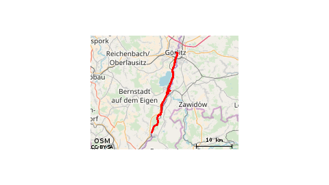 Zgorzelec-Radomierzyce-Rosenthal i spowrotem