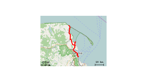 Gdynia Orłowo - Rewa - Puck - Władysławowo