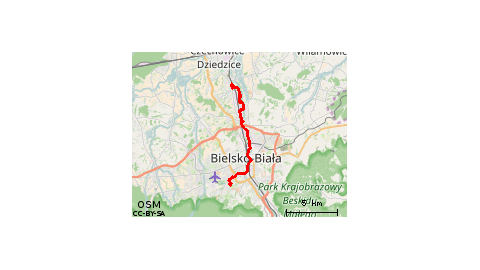 Bielsko Biała - Czechowice  - Komorowice