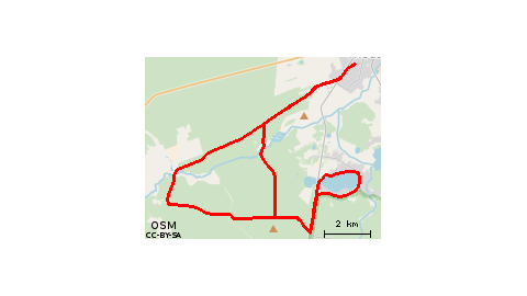 Włodawa - Suchawa - Okuninka - Adamki - Włodawa