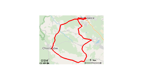 Polkowice Ul, Gdańska 12-Brunów-Chocianów-Polkowice