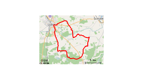 Z Lubina do Parszowic