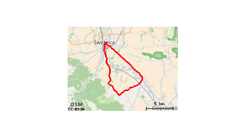 Świdnica - Mościsko - Lutomia - Świdnica