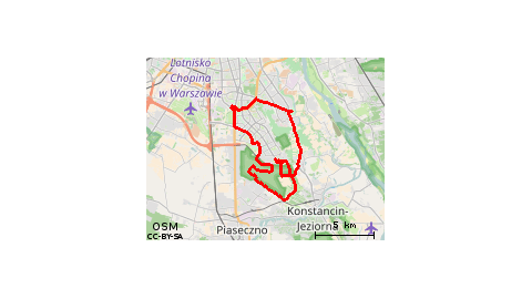 Wielka pętla Warszawa-Ursynów-Wilanów