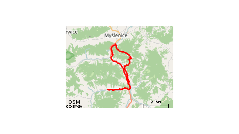 Krzczonów - Myślenice - Chełm