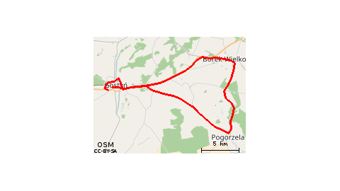 Gostyń-Borek Wlkp-Pogożela-Piaski-Gostyń
