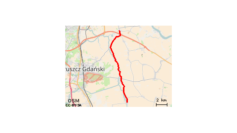 Przejazdowo-Wiślina- Suchy Dąb 