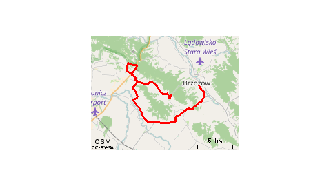 Brzozów - Haczów - Kombornia