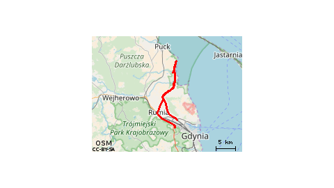 Swarzewska-Chylonskie łąki-Beka-Osłonino-Rzucewo-Rumia-Chylonia