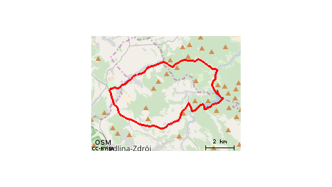 Pętla przez Niedźwiedzicę i Zagórze