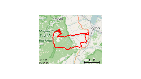 Żywiec-Skrzyczne-Hala Radz.- Przybędza