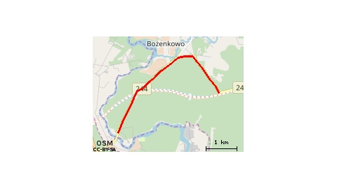 Droga Wojewódzka 244Janowo