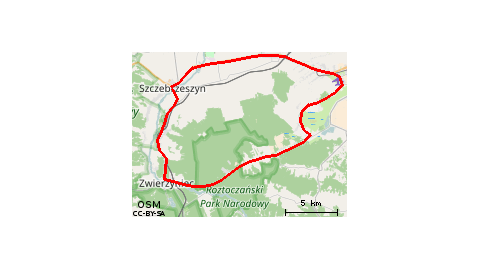 Szczebrzeszyn - Zwierzyniec - Zamość - Szczebrzeszyn