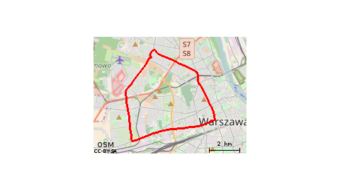 Warszawa-Bielany/Śródmieście/Wola/Bemowo