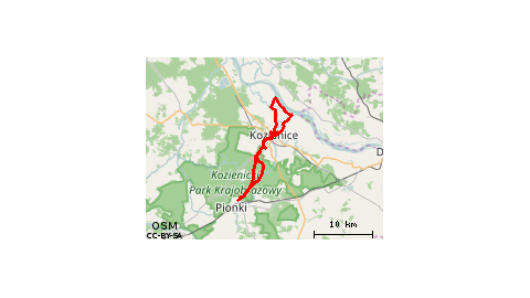 Pionki- Kozienice 